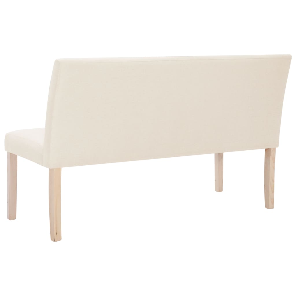 Klupa od poliestera 139,5 cm krem