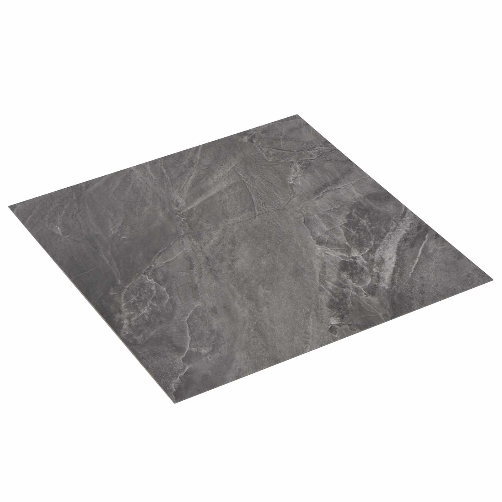 Podne daske 5,11 m² 55 pcs PVC Crna i bijela