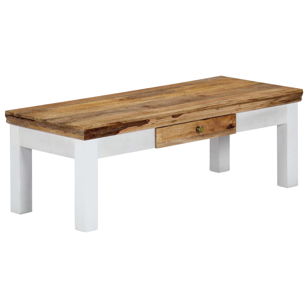 Stolić za kavu 110 x 50 x 40 cm od masivnog drva manga
