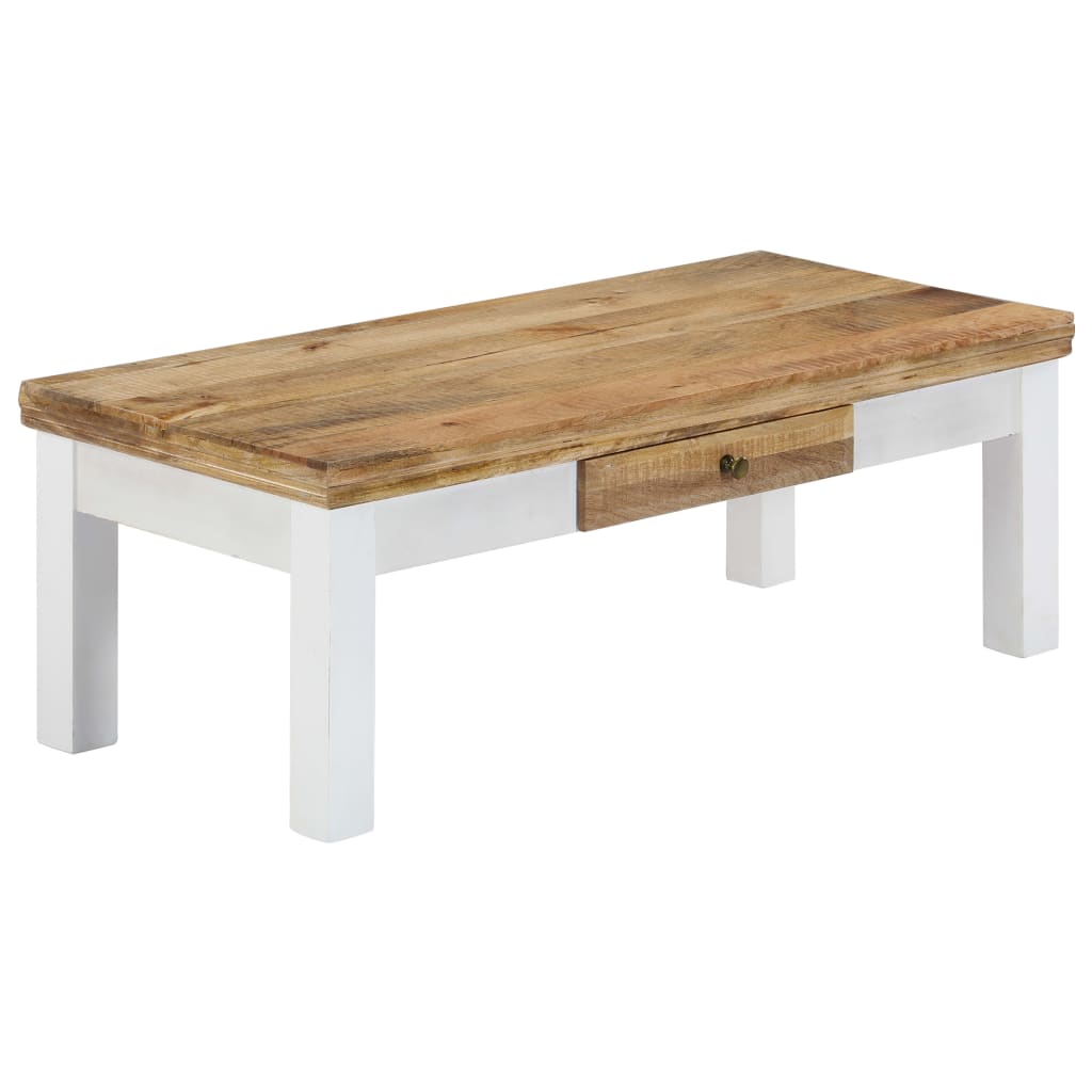Stolić za kavu 110 x 50 x 40 cm od masivnog drva manga