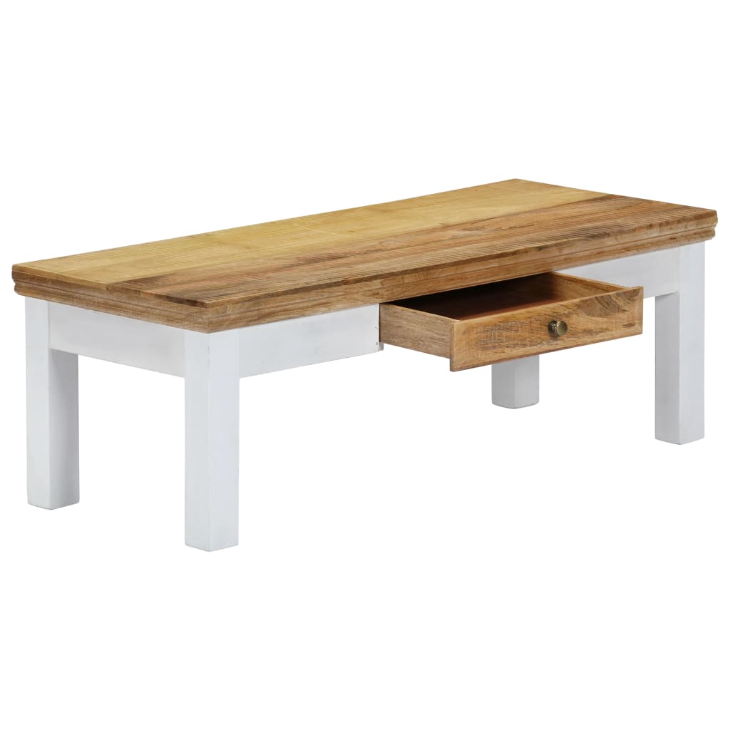 Stolić za kavu 110 x 50 x 40 cm od masivnog drva manga