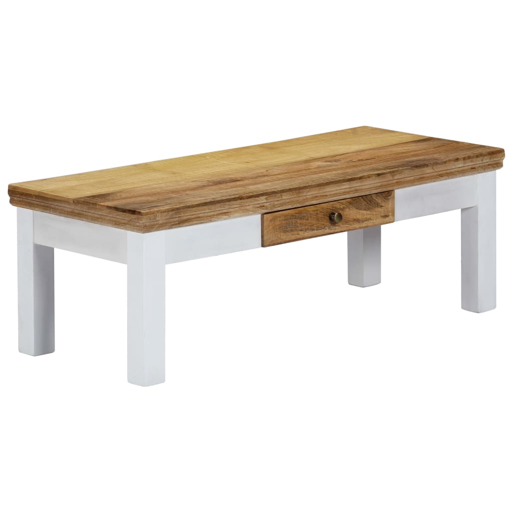 Stolić za kavu 110 x 50 x 40 cm od masivnog drva manga
