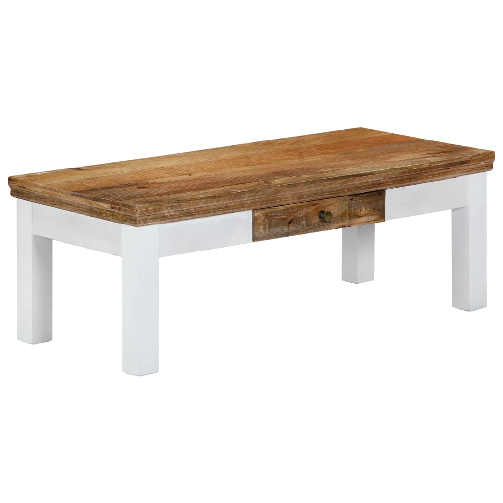 Stolić za kavu 110 x 50 x 40 cm od masivnog drva manga