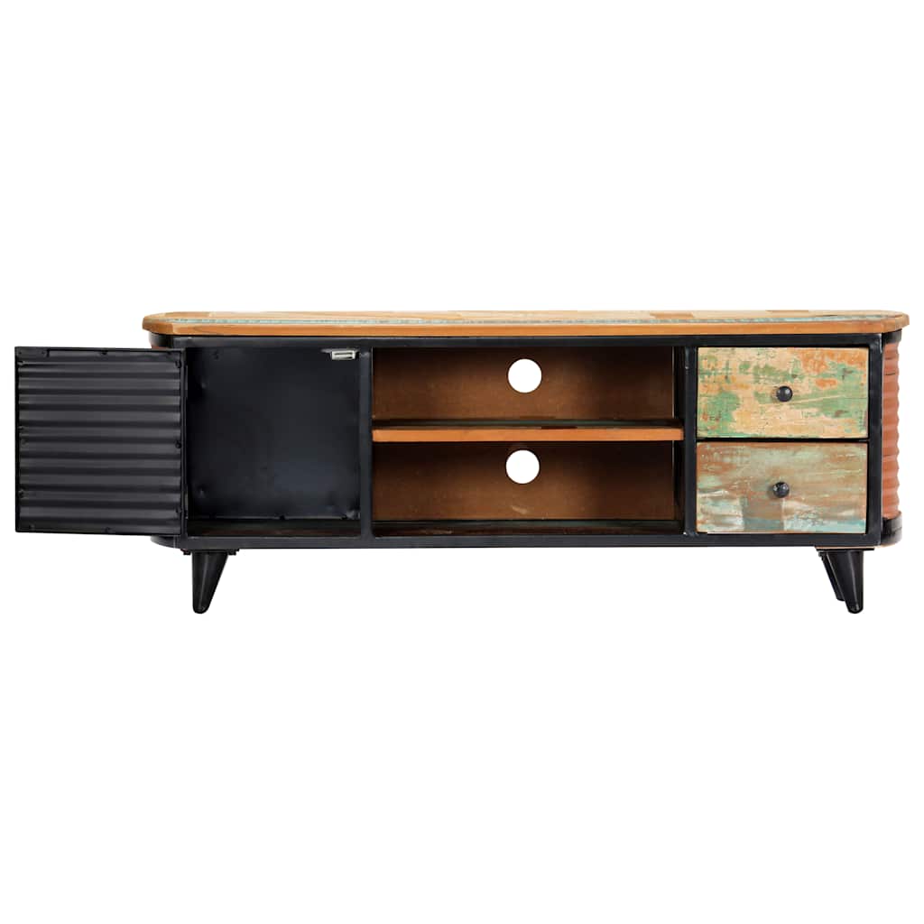 TV ormarić 120 x 30 x 45 cm od masivnog obnovljenog drva