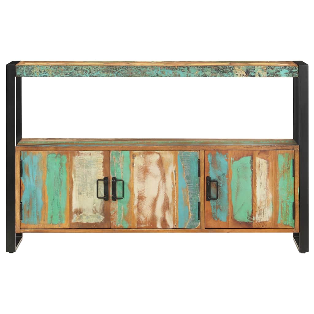 Komoda od masivnog obnovljenog drva 120 x 30 x 75 cm