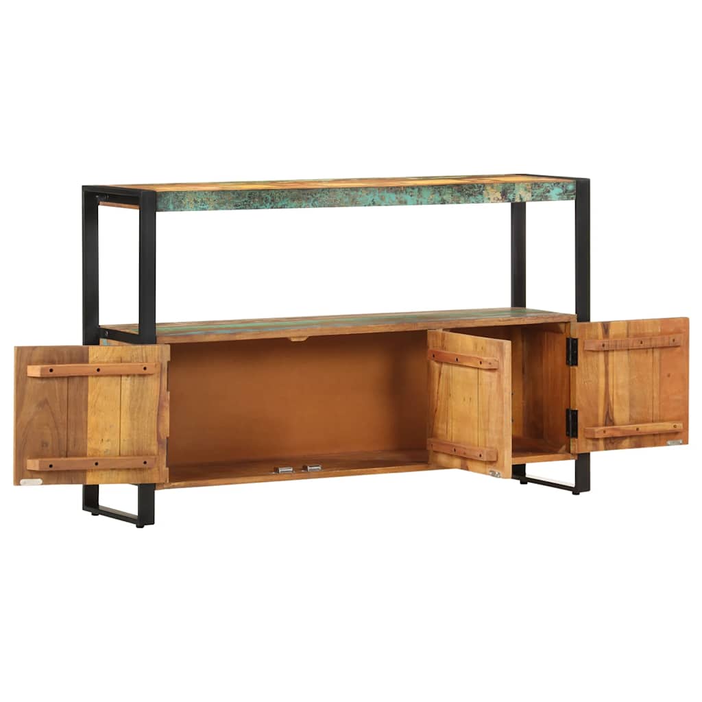 Komoda od masivnog obnovljenog drva 120 x 30 x 75 cm