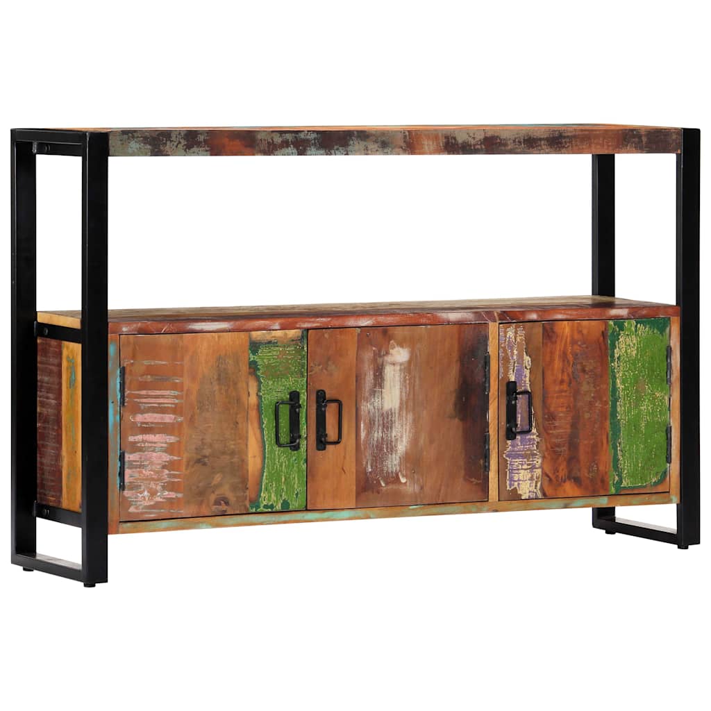 Komoda od masivnog obnovljenog drva 120 x 30 x 75 cm