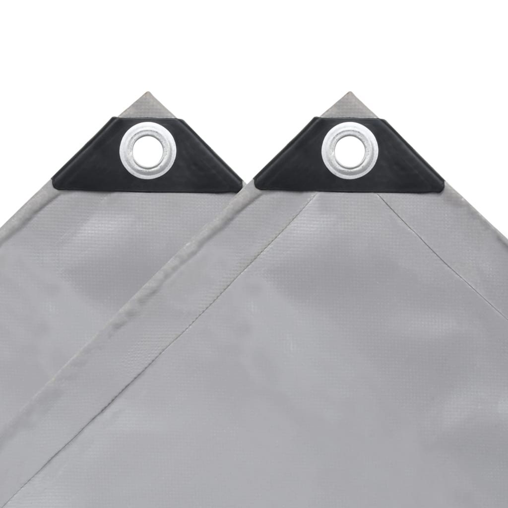 Cerada 650 g/m² 5 x 6 m siva