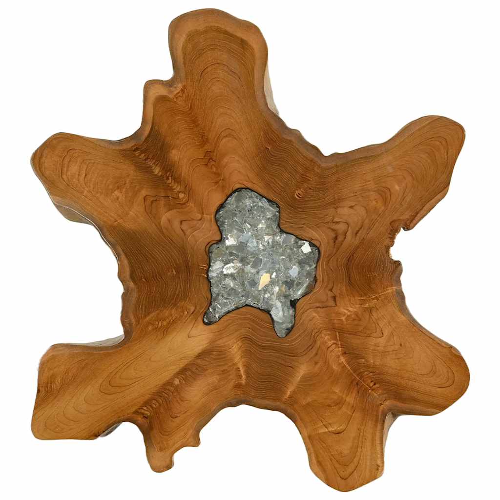 Stolić za kavu 70 x 45 cm od tikovine i poliesterske smole