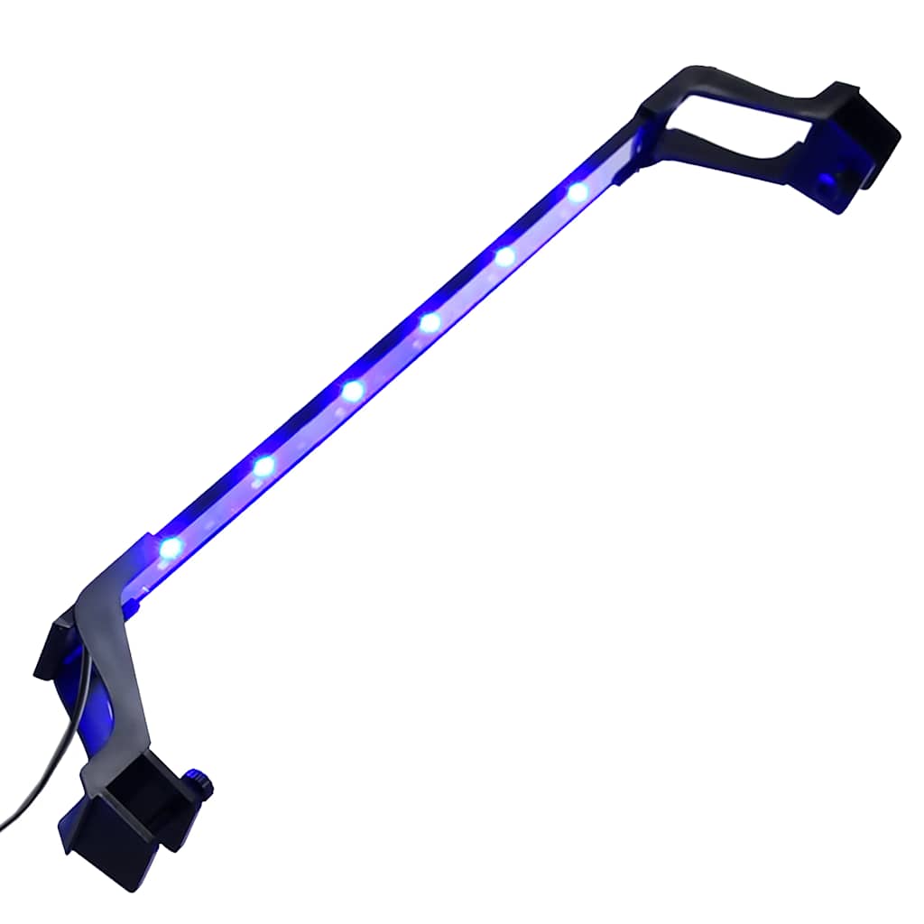 Akvarijsko LED svjetlo sa stezaljkama 55 - 70 cm plavo-bijelo