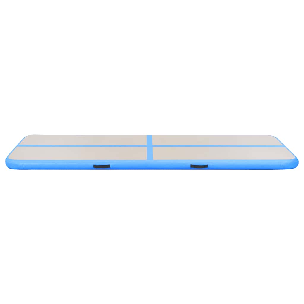 Strunjača na napuhavanje s crpkom 300 x 100 x 10 cm PVC plava