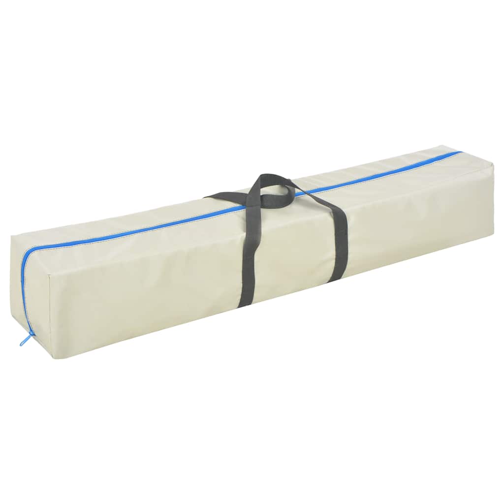 Strunjača na napuhavanje s crpkom 700 x 100 x 10 cm PVC zelena