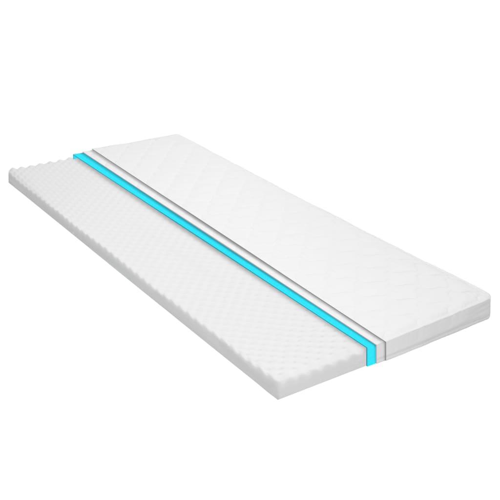 Nadmadrac 100 x 200 cm od hladne pjene jajastog profila 6 cm