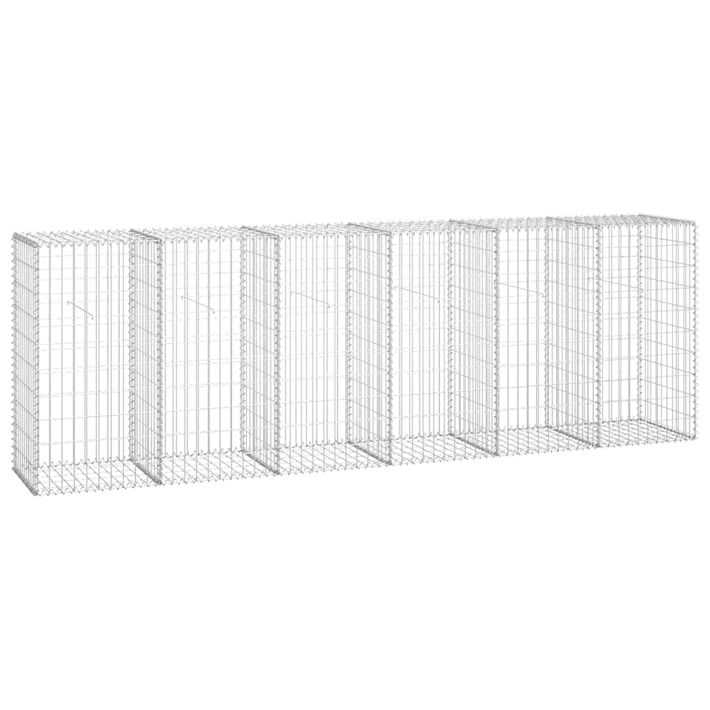 Gabionski zid s poklopcima od pocinčanog čelika 300 x 50 x 100 cm