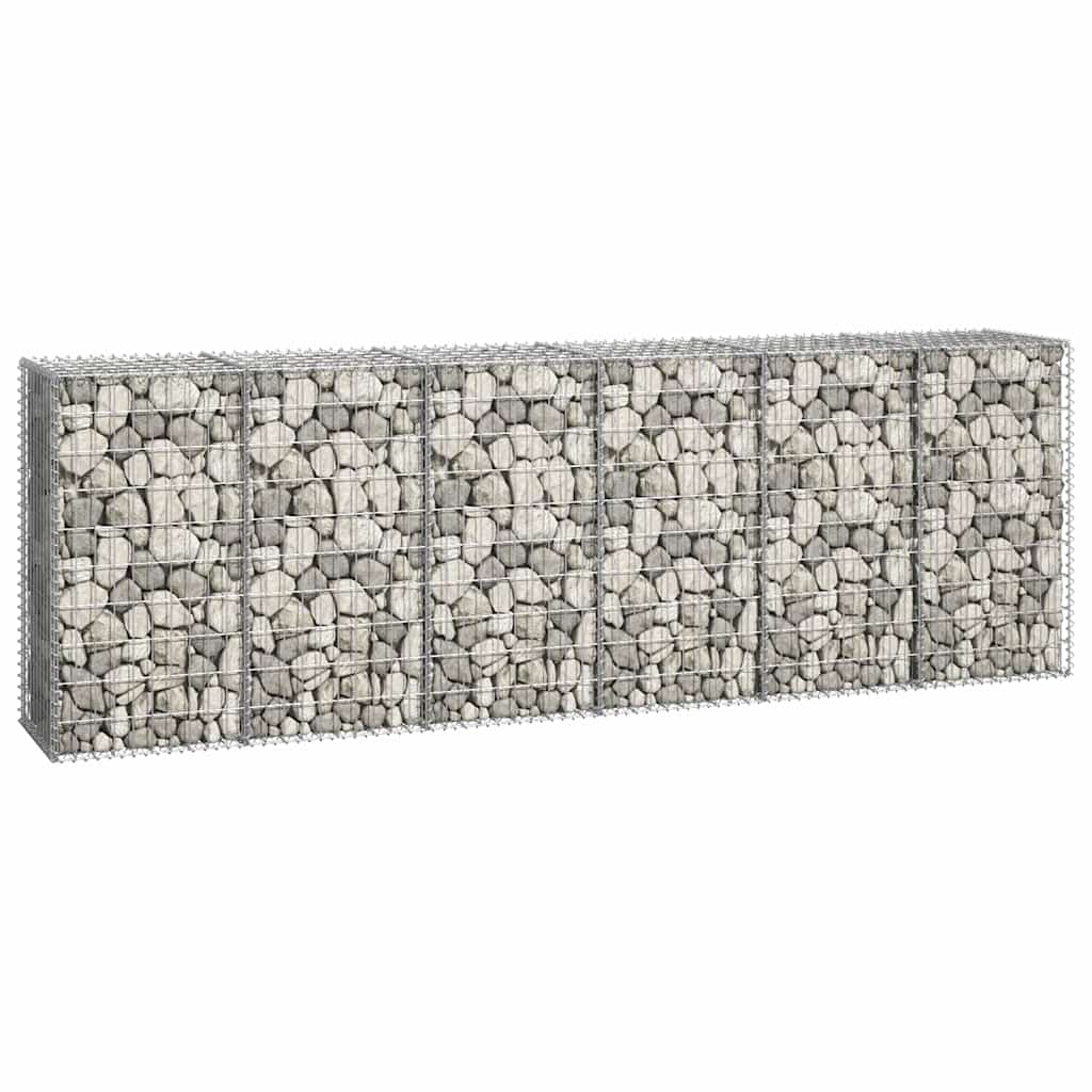 Gabionski zid s poklopcima od pocinčanog čelika 300 x 50 x 100 cm