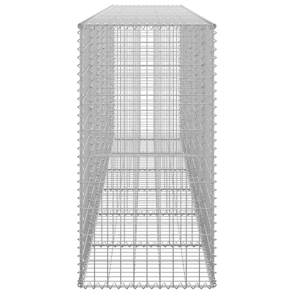 Gabionski zid s poklopcima od pocinčanog čelika 300 x 50 x 100 cm