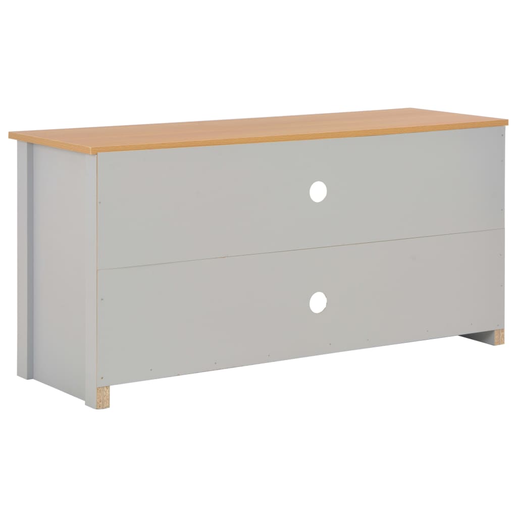 TV ormarić sivi 120 x 39 x 58 cm
