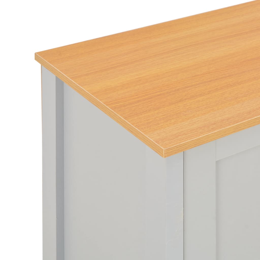 TV ormarić sivi 120 x 39 x 58 cm