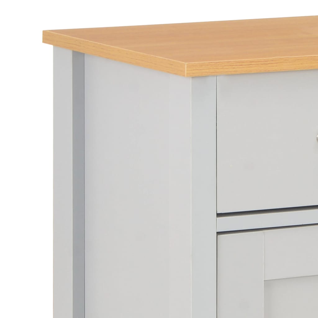 Komoda siva 79 x 35 x 81 cm