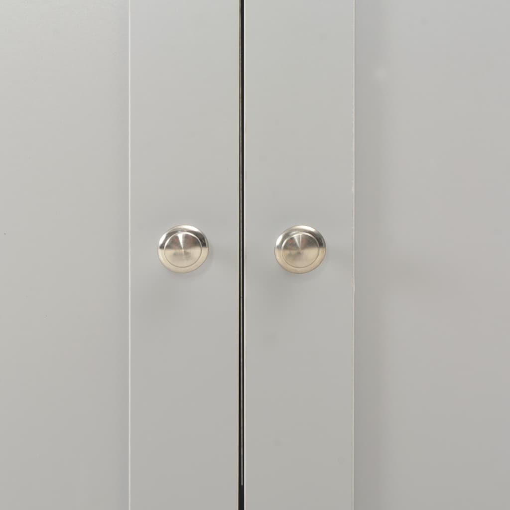 Komoda siva 79 x 35 x 81 cm