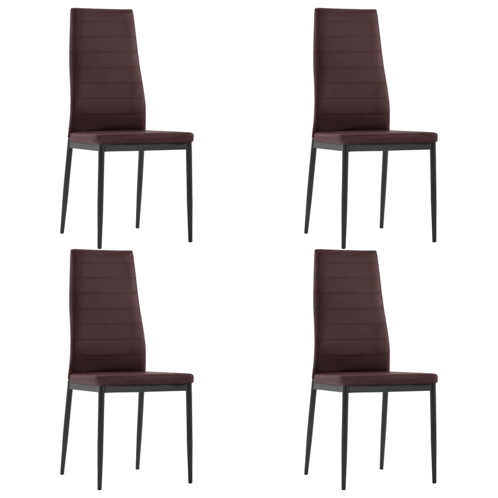 Petodijelni blagovaonski set smeđi