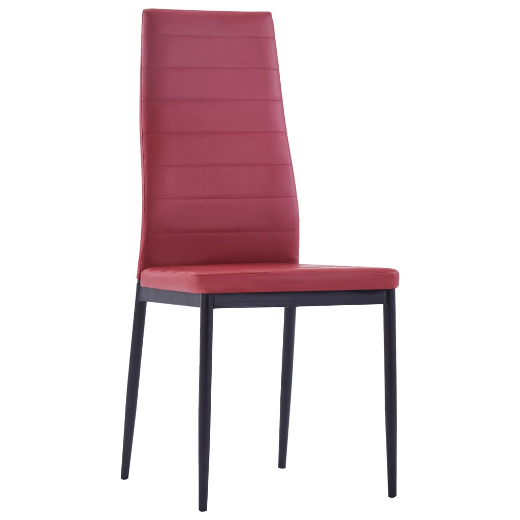 Petodijelni blagovaonski set crvena boja vina