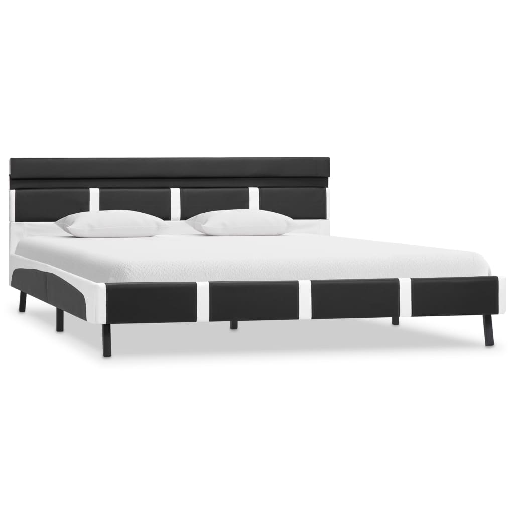 Okvir za krevet od umjetne kože s LED svjetlom sivi 120x200 cm
