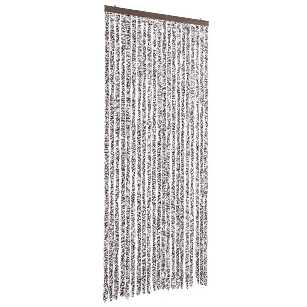 Zastor protiv insekata smeđi-bež 90 x 220 cm šenil