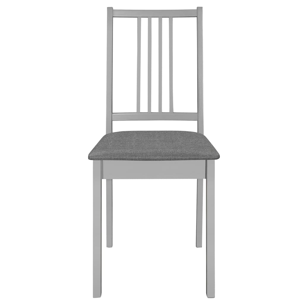 5-dijelni blagovaonski set od MDF-a sivi