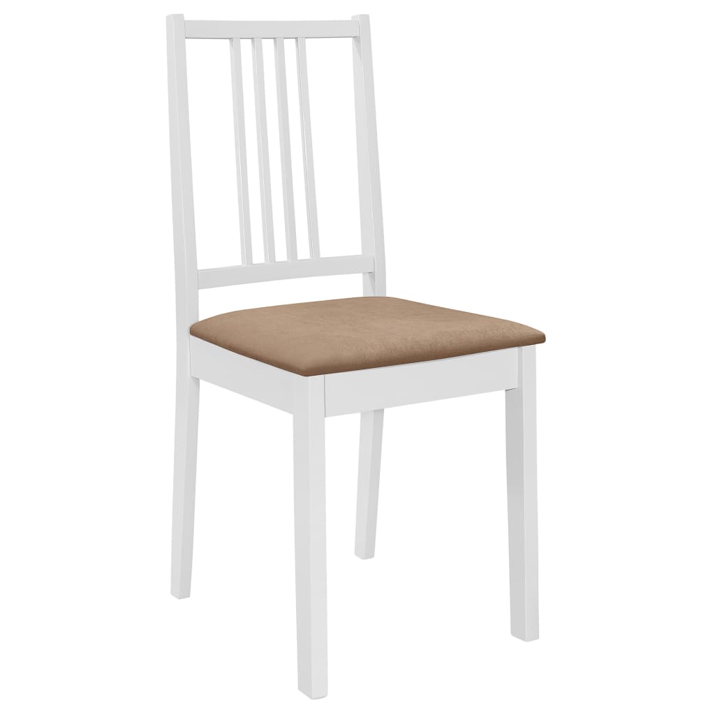 5-dijelni blagovaonski set od MDF-a bijeli