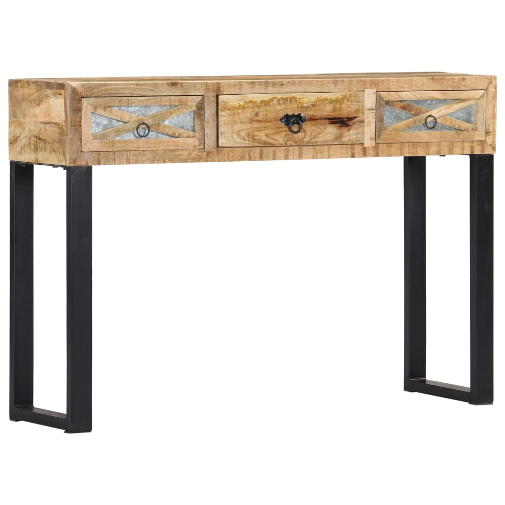 Konzolni stol od masivnog drva manga 110 x 30 x 76 cm