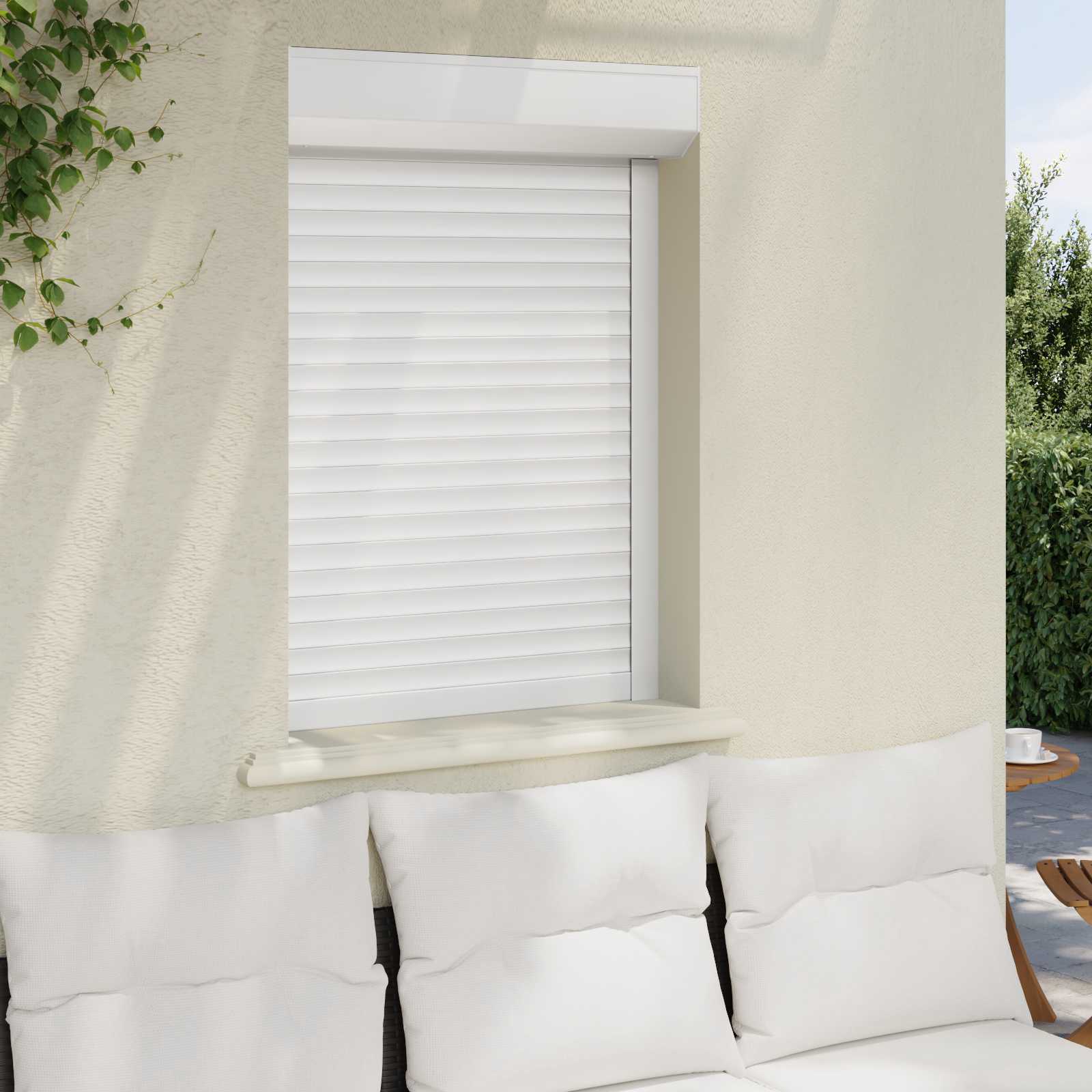 Roletna Bijeli 70 x 100 cm Aluminij i poliuretan