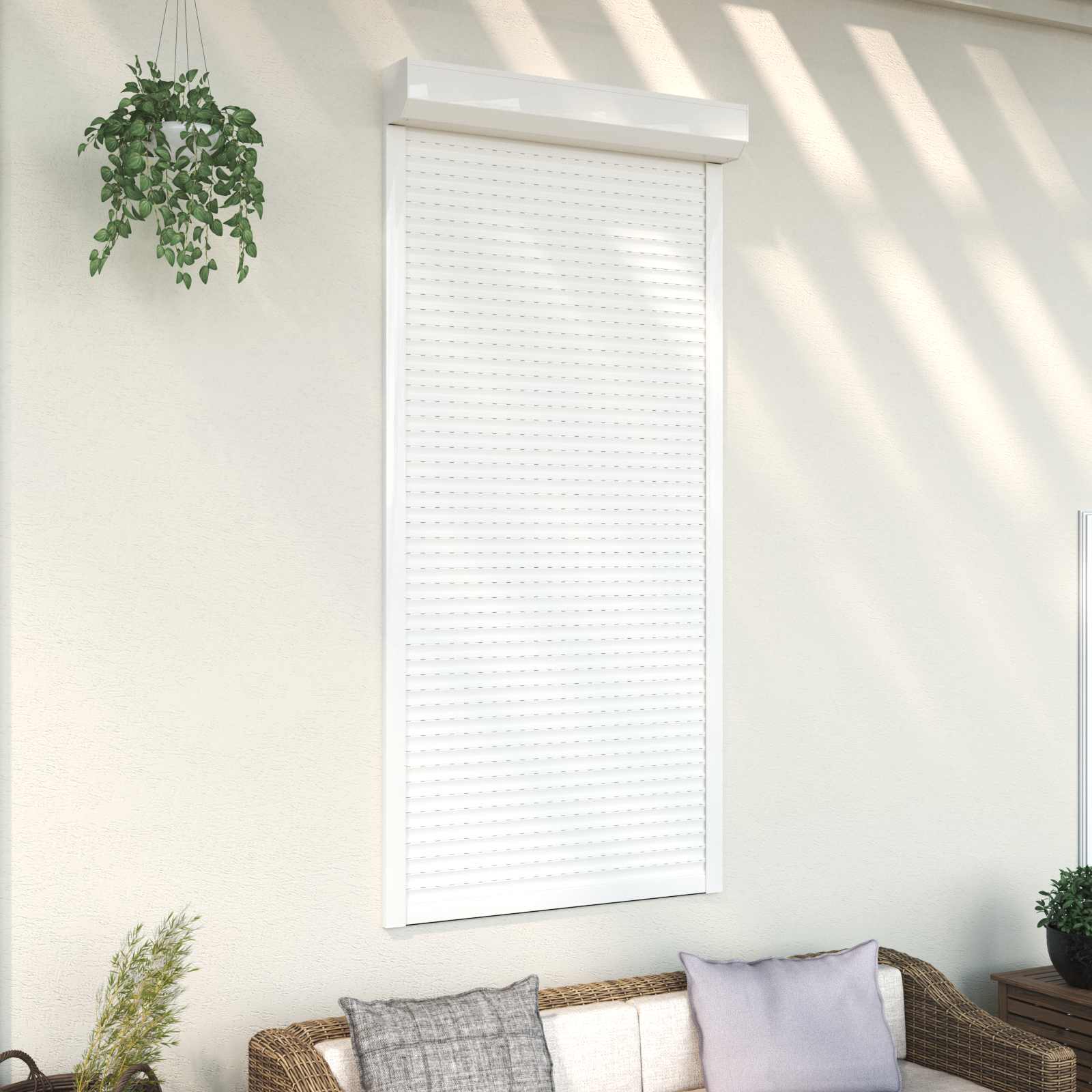 Roletna Bijeli 100 x 210 cm Aluminij i poliuretan