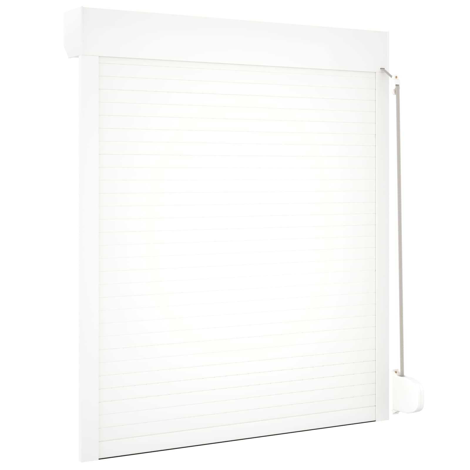 Roletna Bijeli 110 x 130 cm Aluminij i poliuretan