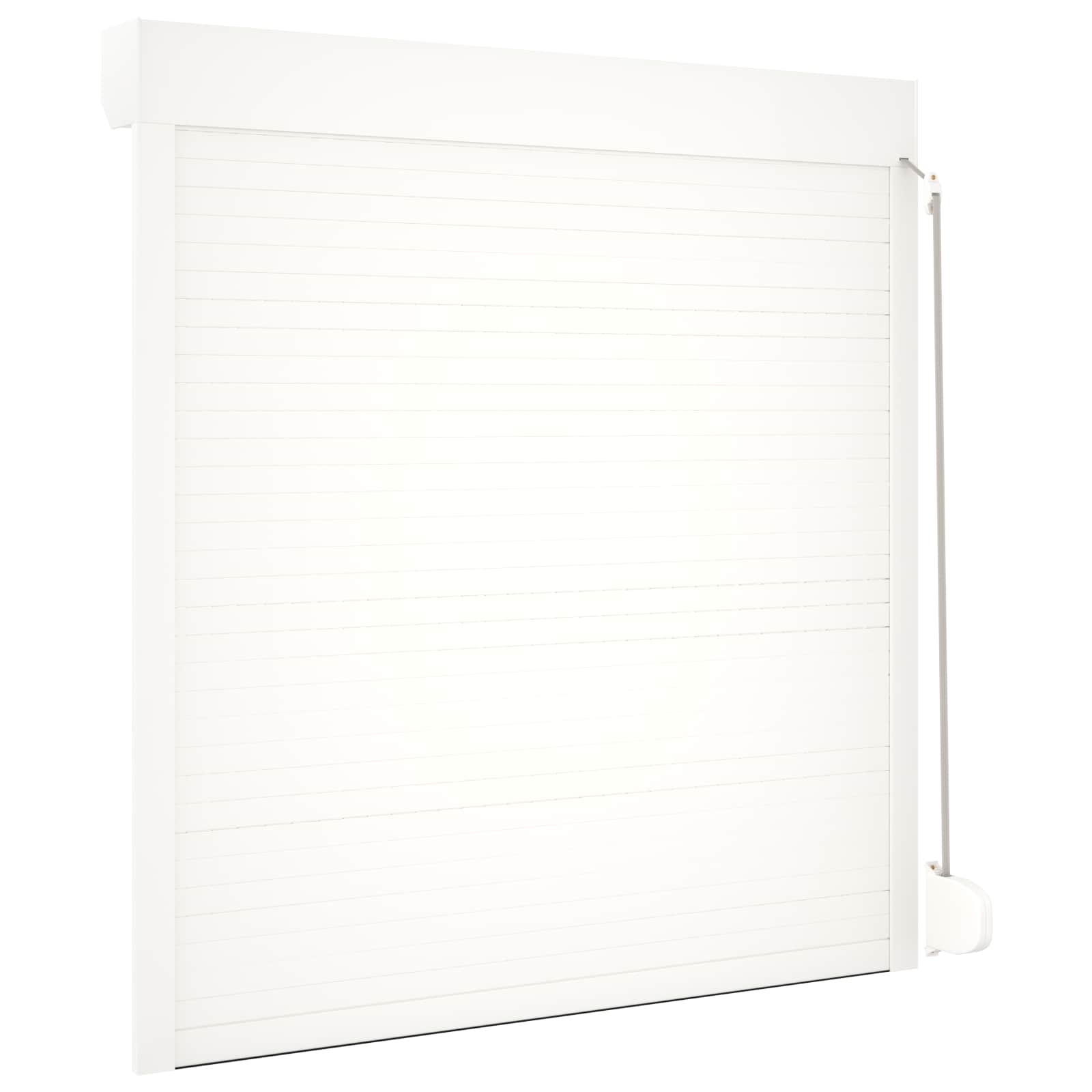 Roletna Bijeli 130 x 140 cm Aluminij i poliuretan