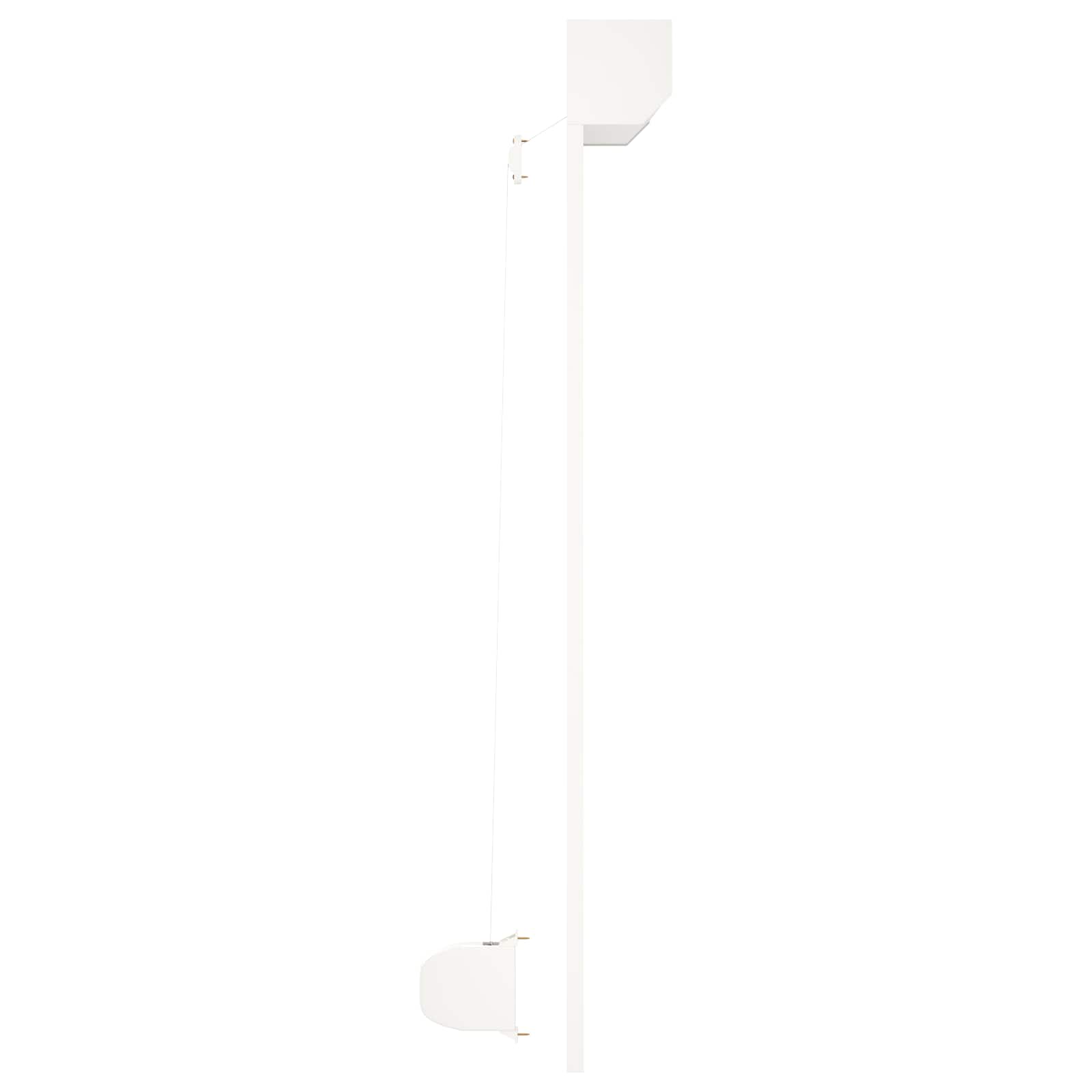 Roletna Bijeli 130 x 140 cm Aluminij i poliuretan