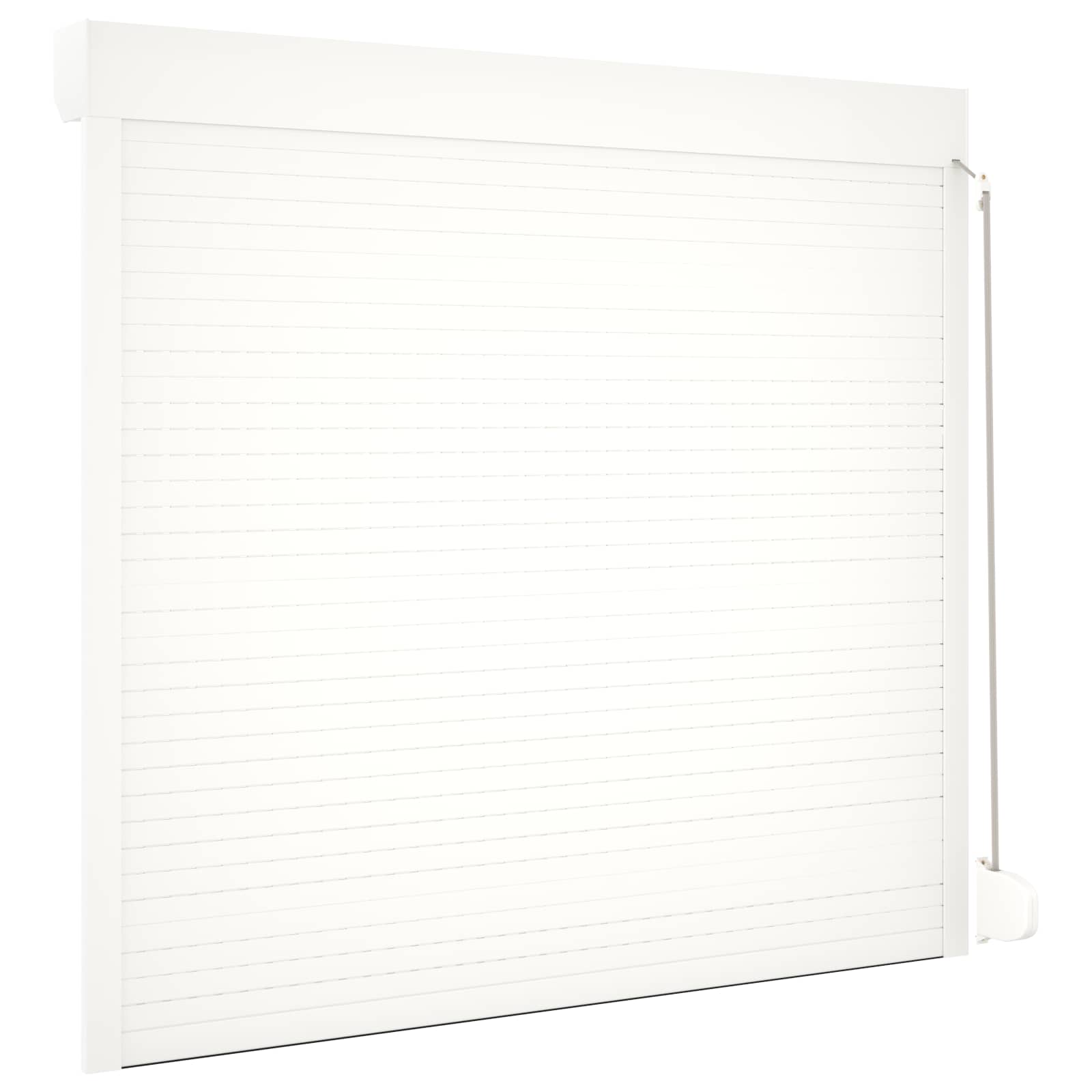 Roletna Bijeli 160 x 150 cm Aluminij i poliuretan