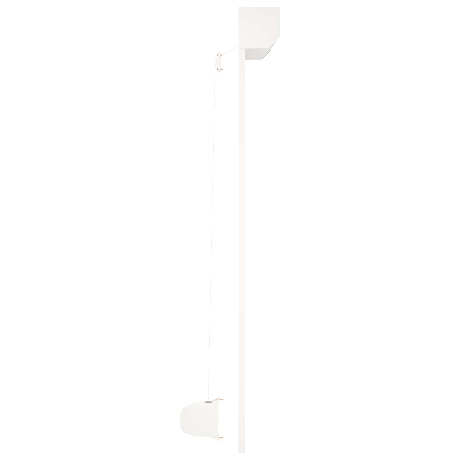 Roletna Bijeli 160 x 150 cm Aluminij i poliuretan