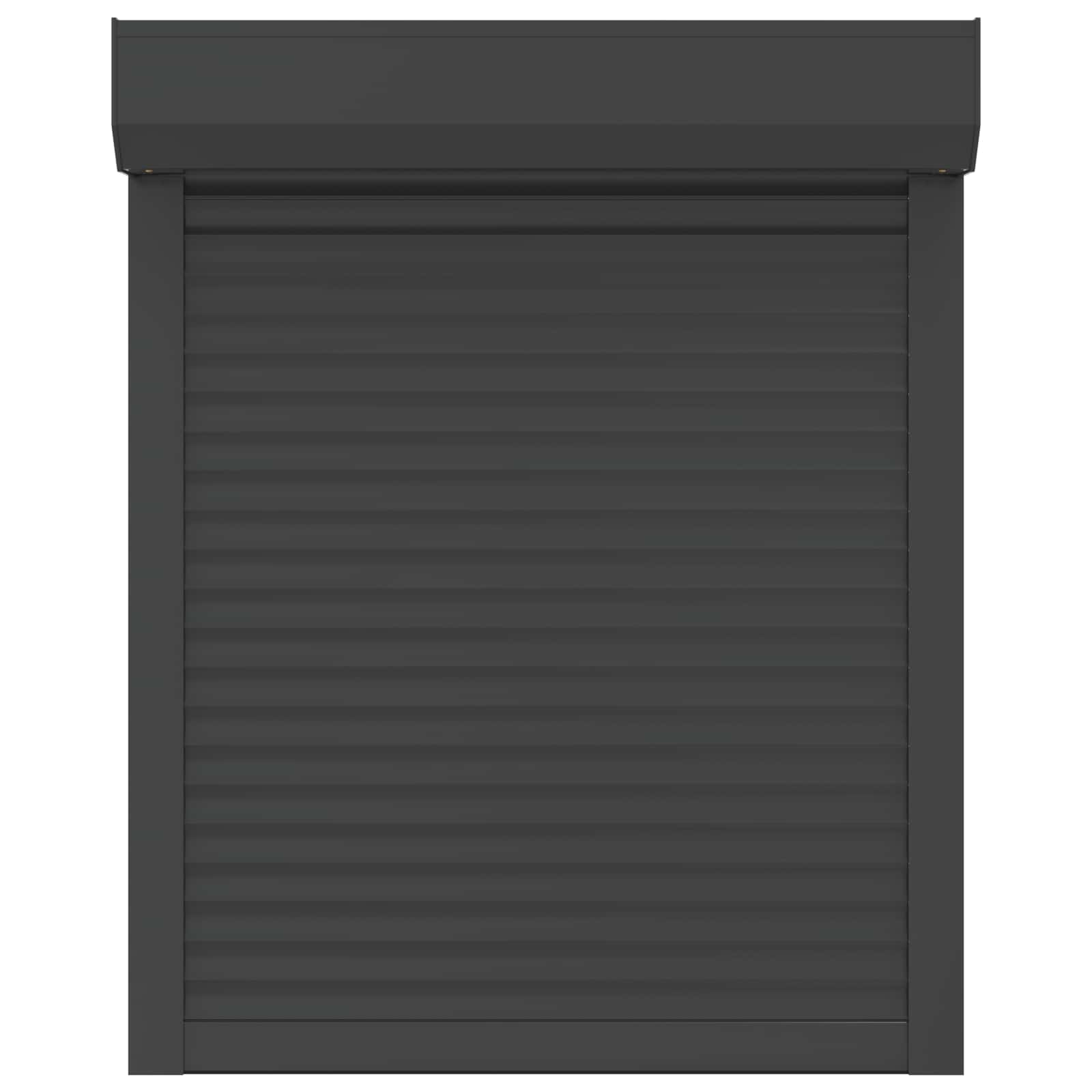 Roletna Antracit 80 x 100 cm Aluminij i poliuretan