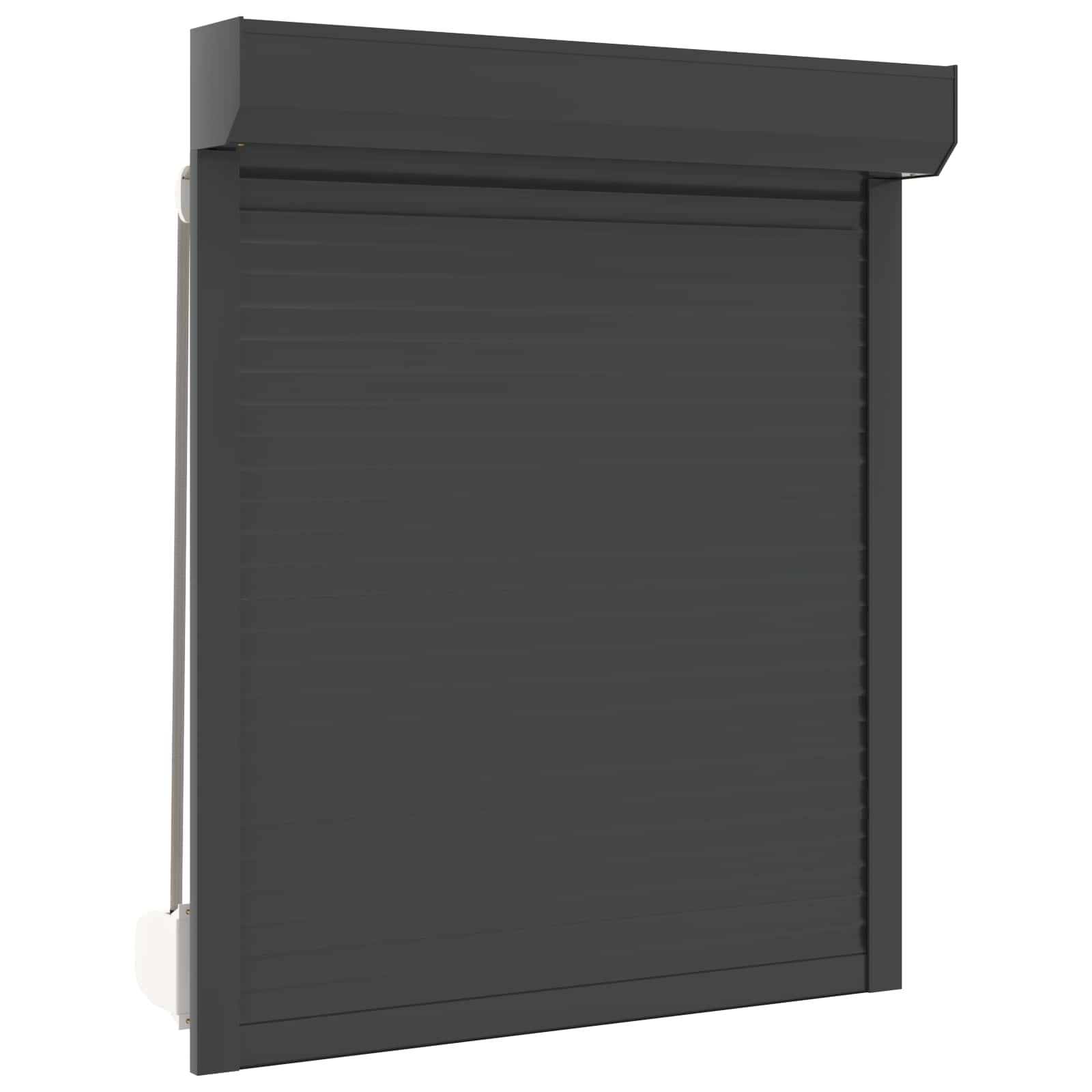 Roletna Antracit 100 x 130 cm Aluminij i poliuretan