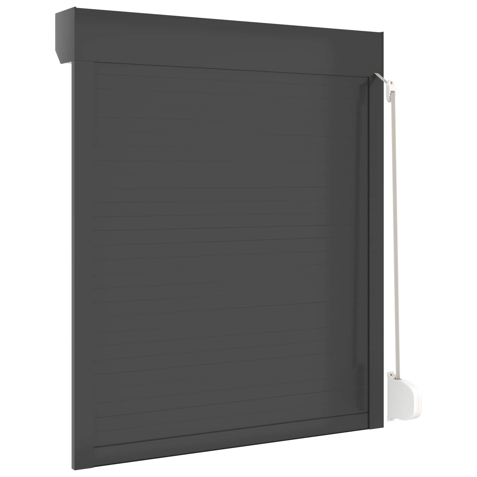 Roletna Antracit 100 x 130 cm Aluminij i poliuretan