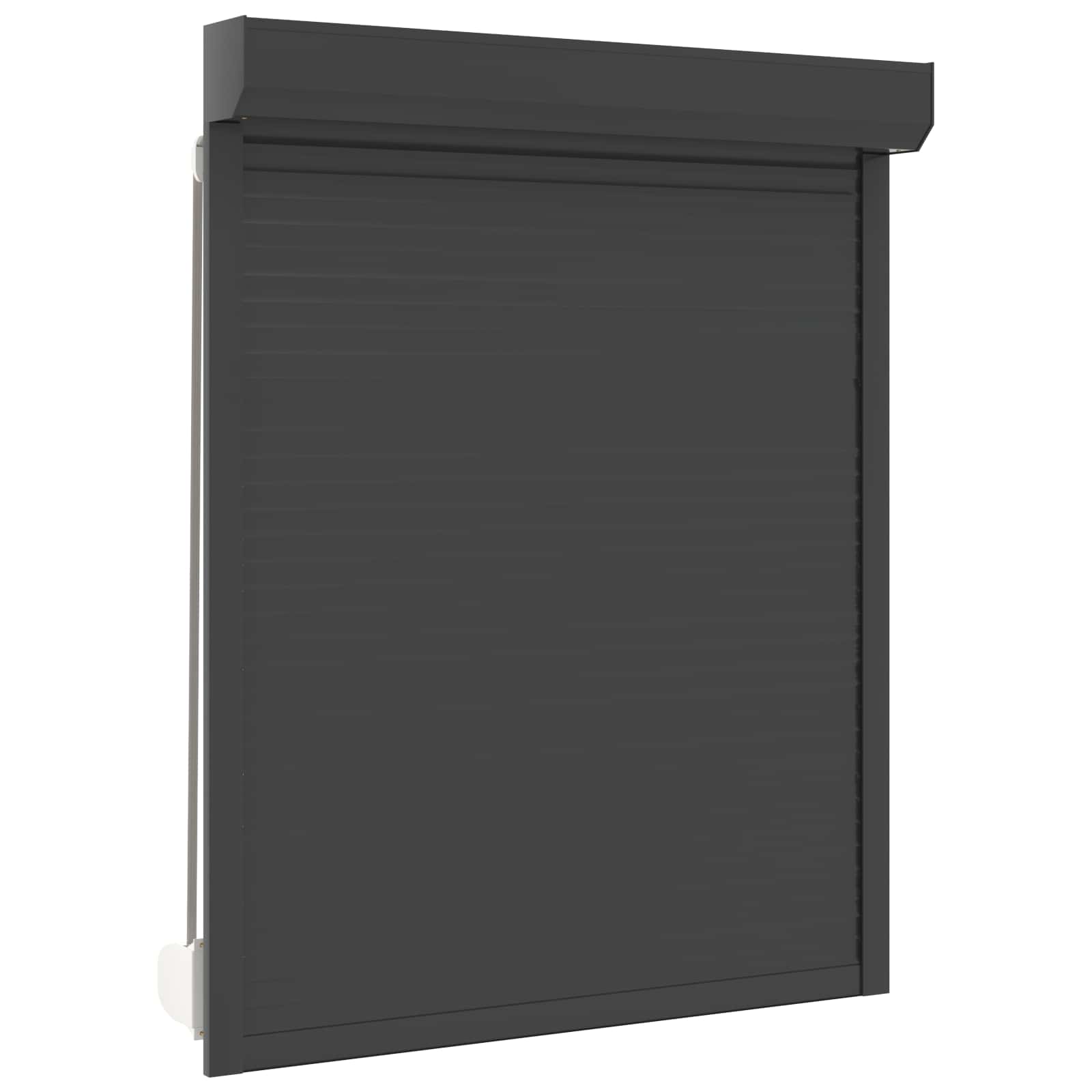 Roletna Antracit 120 x 150 cm Aluminij i poliuretan