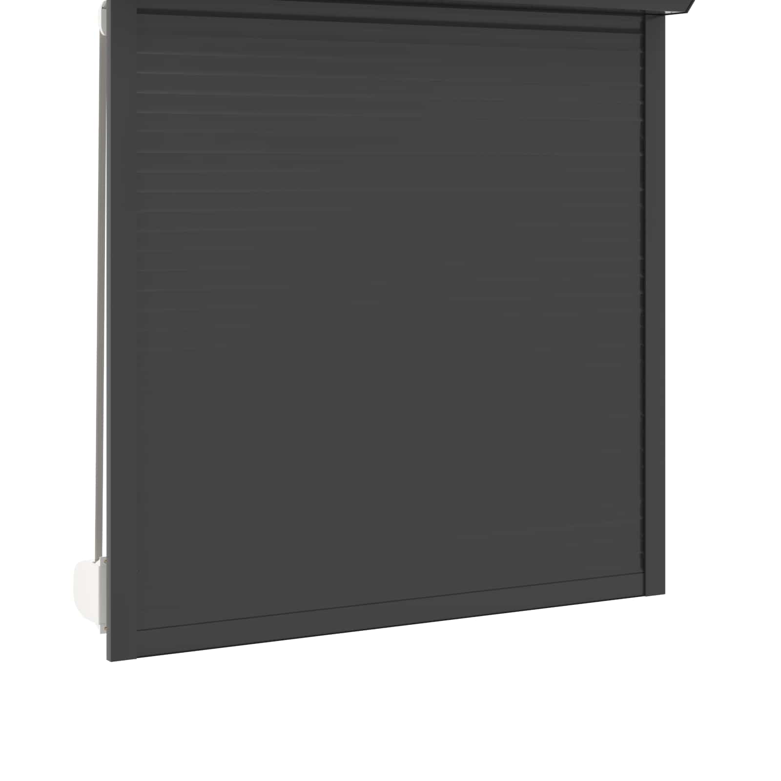 Roletna Antracit 130 x 140 cm Aluminij i poliuretan