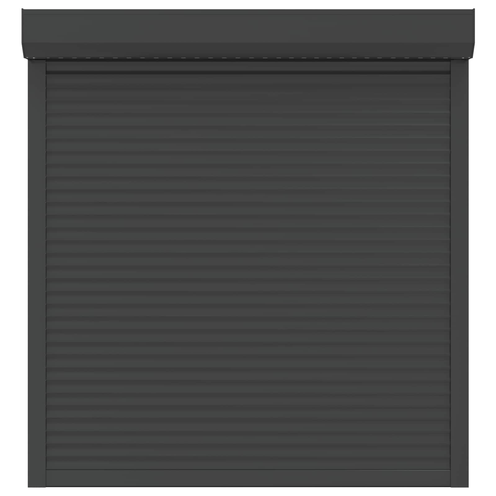 Roletna Antracit 130 x 140 cm Aluminij i poliuretan