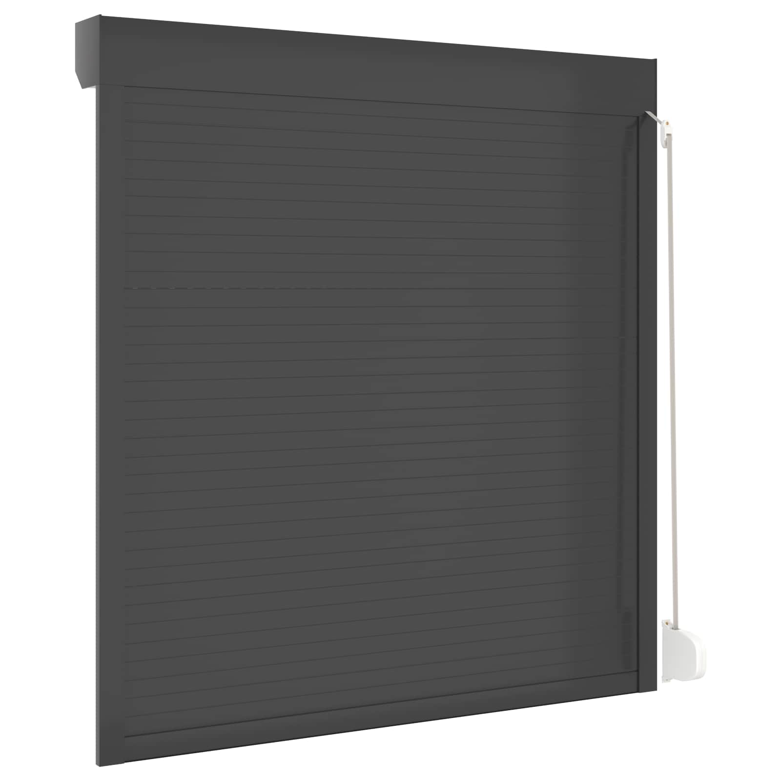 Roletna Antracit 140 x 150 cm Aluminij i poliuretan