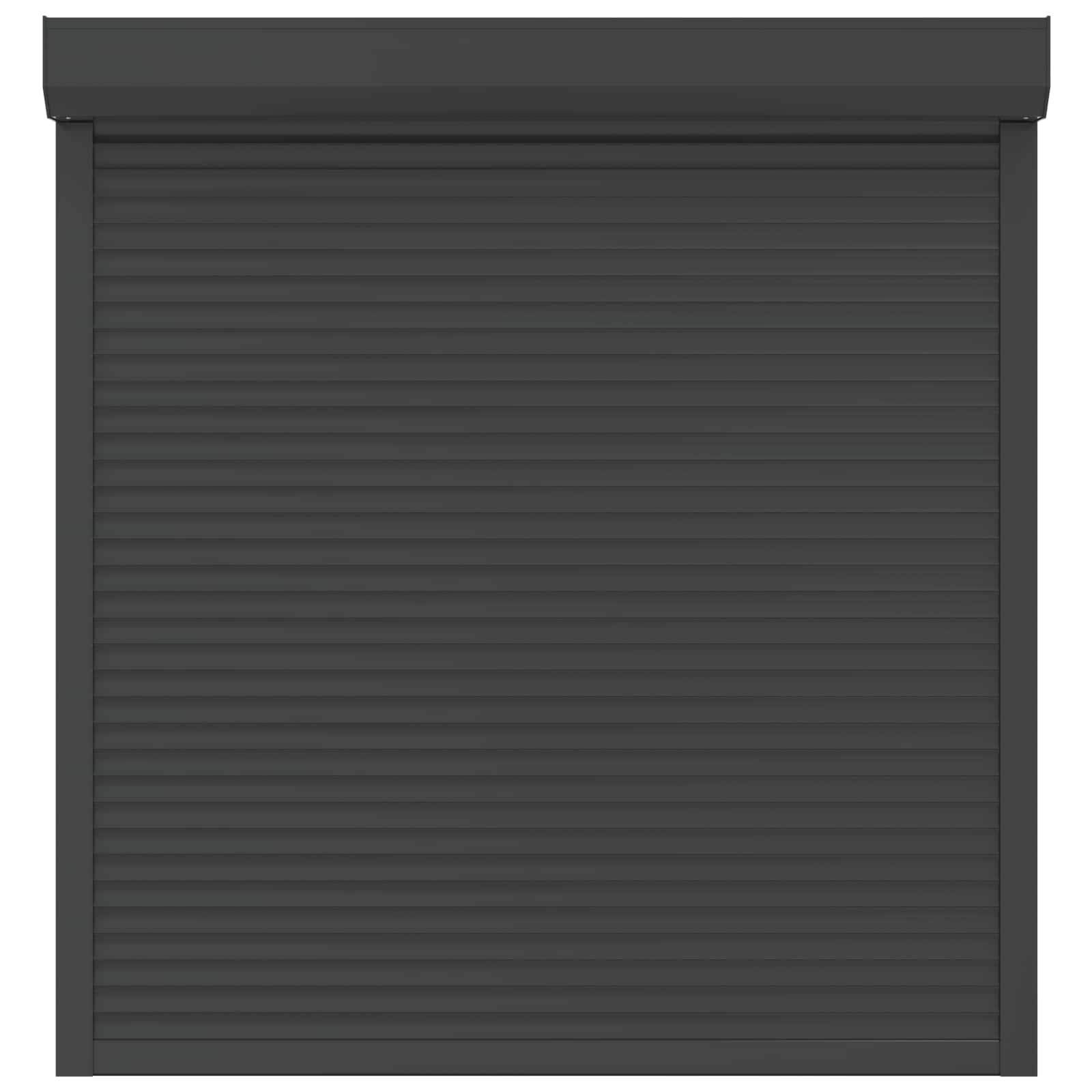 Roletna Antracit 140 x 150 cm Aluminij i poliuretan