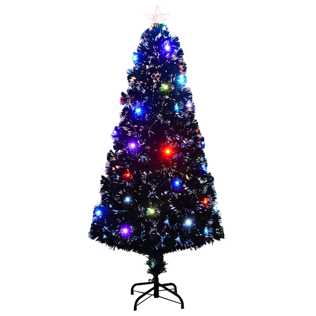 Osvijetljeno božićno drvce sa stalkom i LED 150 cm optička vlakna