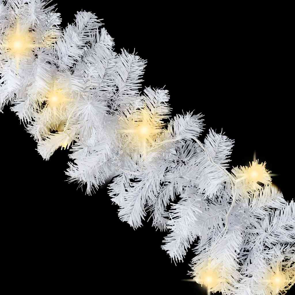 Božićna girlanda s LED svjetlima 5 m bijela