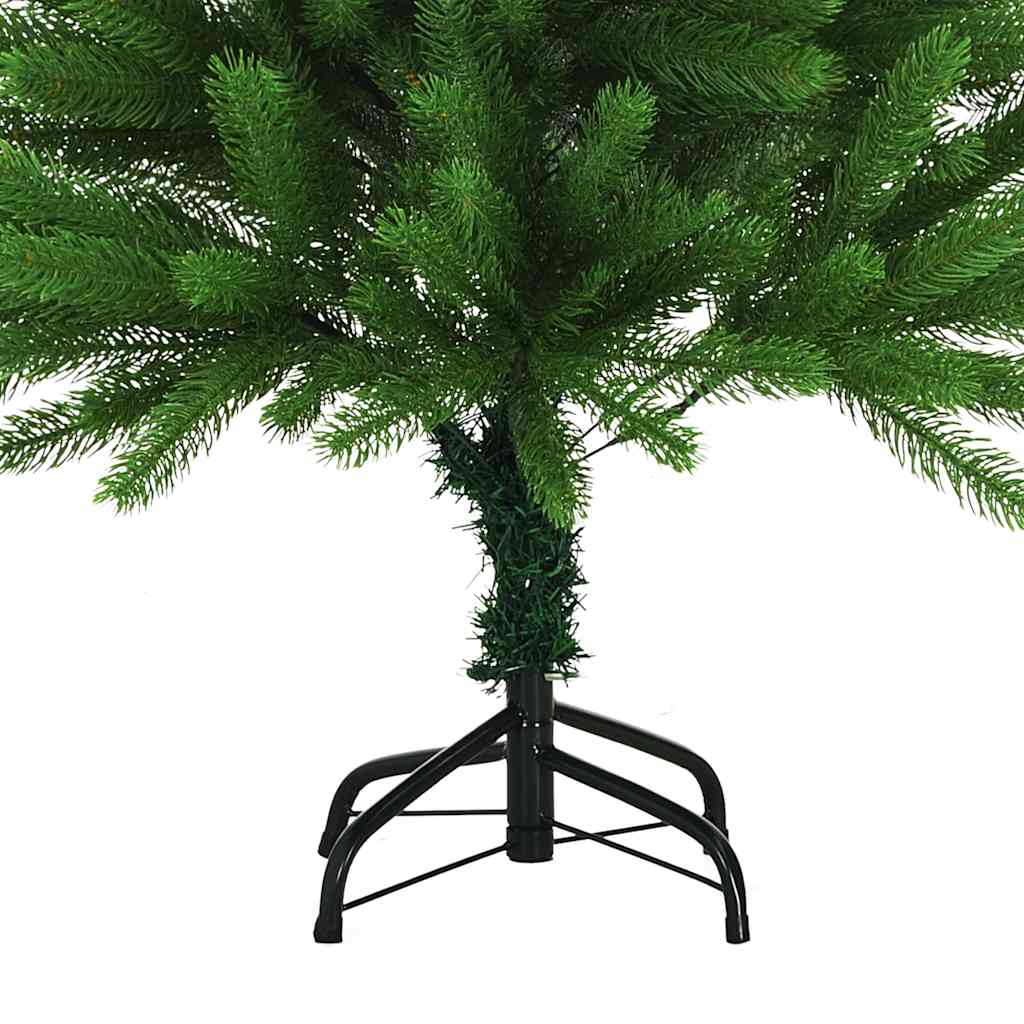 Umjetno božićno drvce s realističnim iglicama 120 cm zeleno
