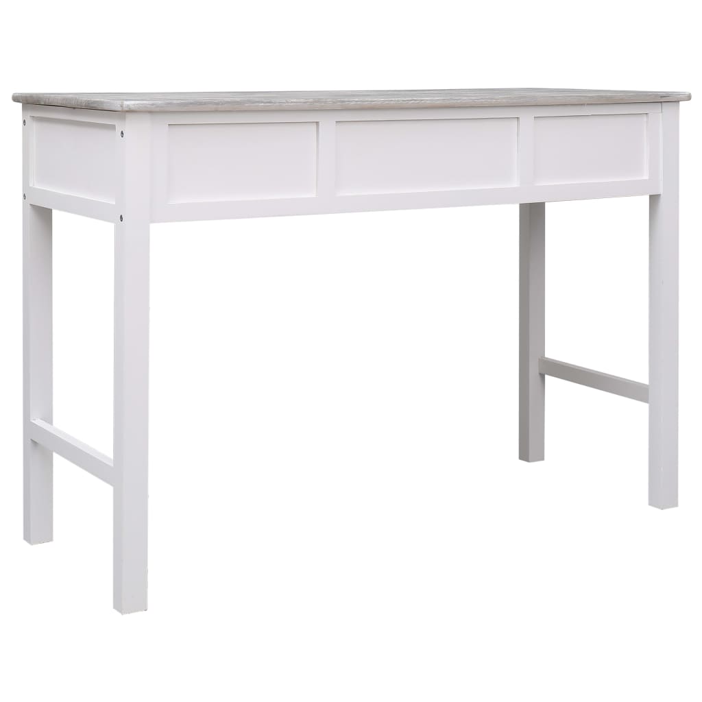 Pisaći stol sivi 110 x 45 x 76 cm drveni